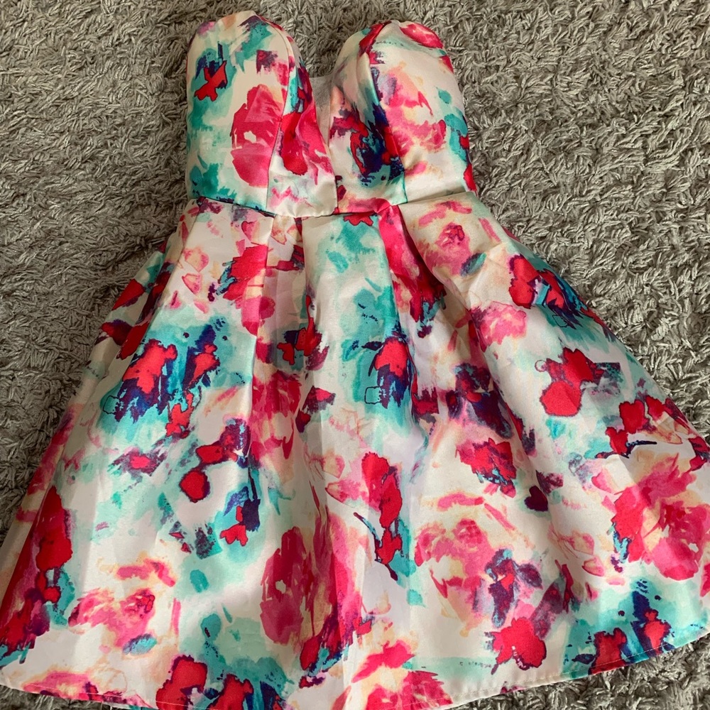 Summer floral dress